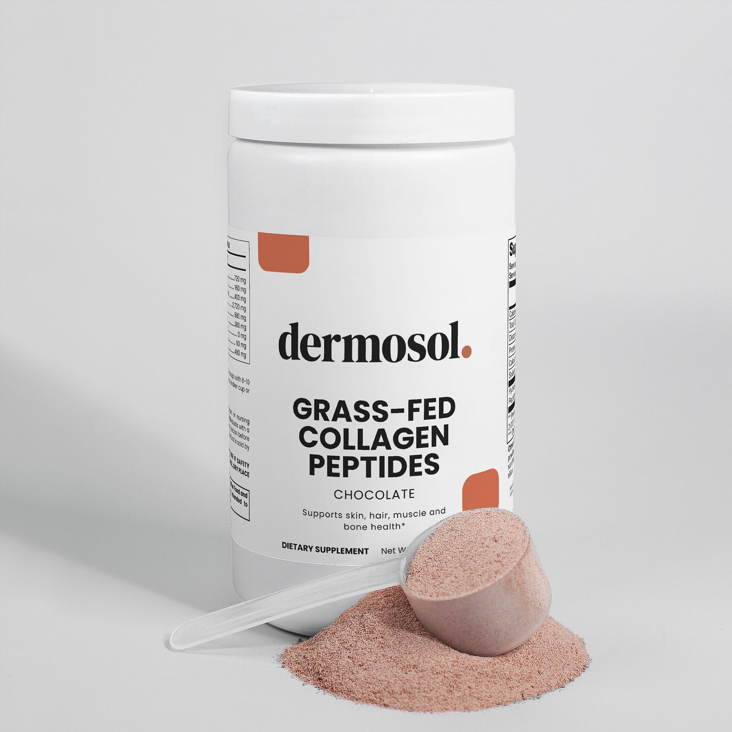 Grass-Fed Collagen Peptides Powder (Chocolate)