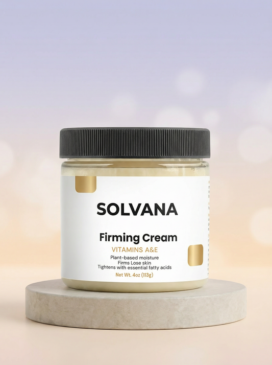 Solvana Sculpting Firming Cream Jar